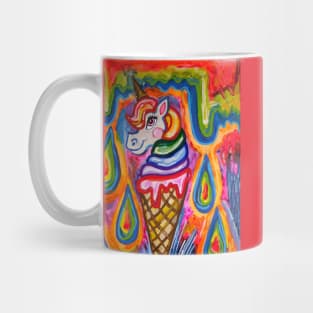 Rainbow Drip Unicone Ice Cream Dream Mug